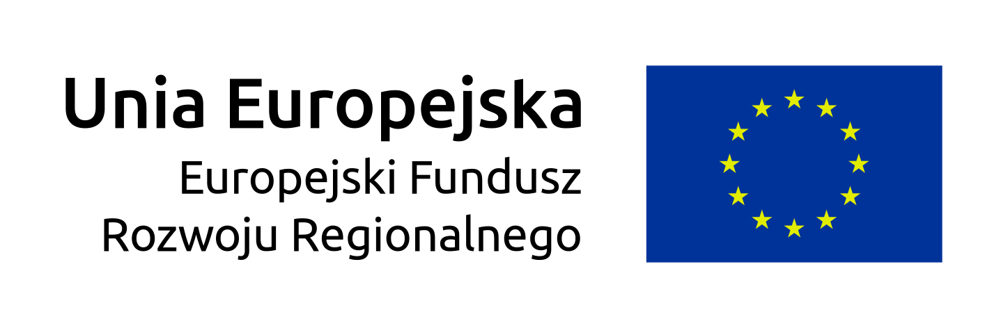Logo Unia Europejska - europejski fundusz rozwoju regionalnego
